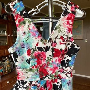 Haute Monde Floral Dress